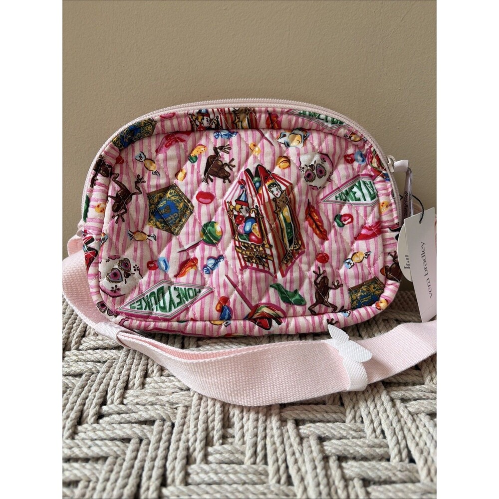 Vera Bradley Harry Potter Honeydukes Pink Candy Belt Bag Fanny Pack Travel Purse